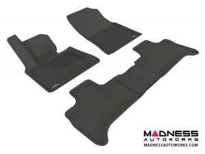 BMW X5 (E53) Floor Mats (Set of 3) - Black by 3D MAXpider